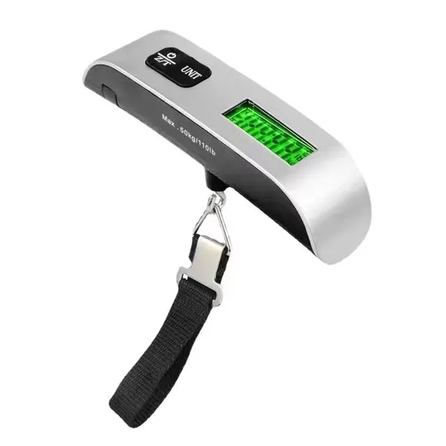 Portable Hanging Luggage Scale, 110 lb / 50 kg