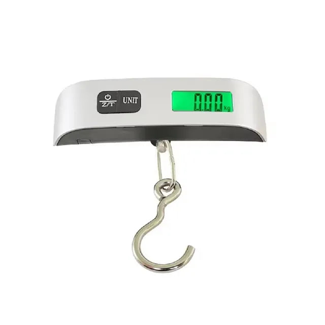 Portable Hanging Luggage Scale, 110 lb / 50 kg